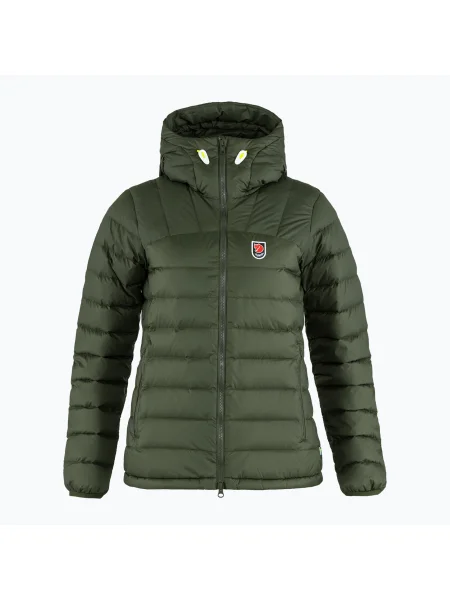 Olcsóbban. Fjällräven Expedition Pack Down Hoodie mély erdei pehelypaplan dzseki. Méret: M zöld