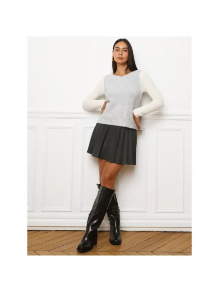 Pulover La Modeuse gri