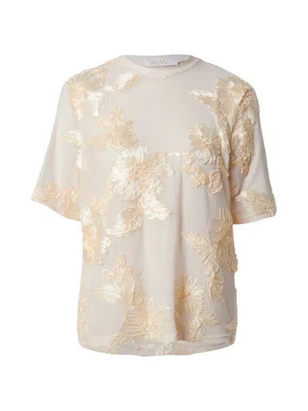 SISTERS POINT Tricou / pastel galben