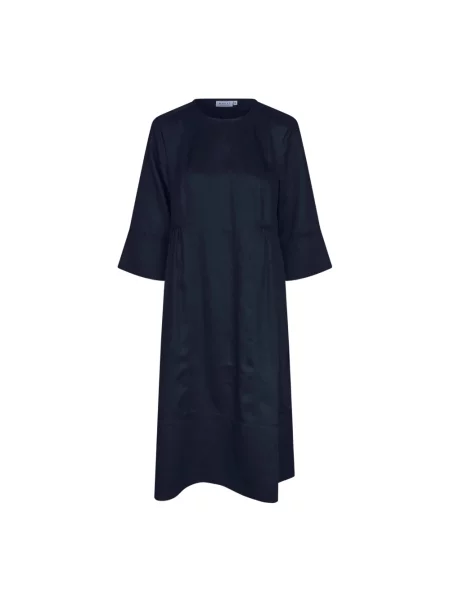 Sukienka midi Masai do kolan niebieska