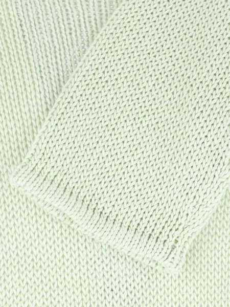 Pulover Giorgio Armani cu decolteu rotund verde