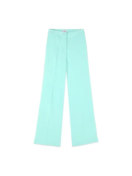 Spodnie palazzo Oltre zielone