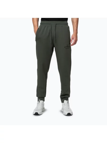 Pantaloni pentru bărbați Pitbull Sampson Track Pants old green verde