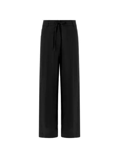 Șnur de strângere pantaloni Nude negru