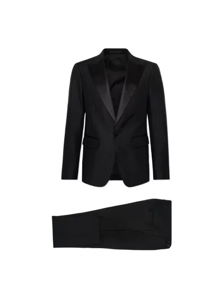 Garnitur Dsquared2 wełniany czarny