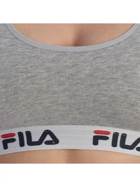 FILA Športová podprsenka / biela / námornícka modrá / červená sivá