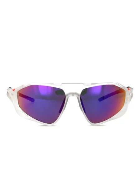 Ochelari de soare Nike cu imprimeu geometric negru