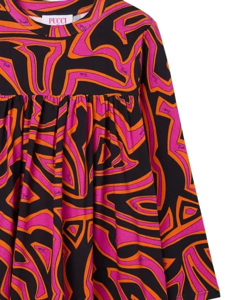 Rochie mini copii Pucci negru