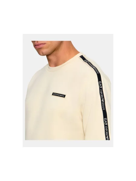Mikina Emporio Armani Ea7 béžová