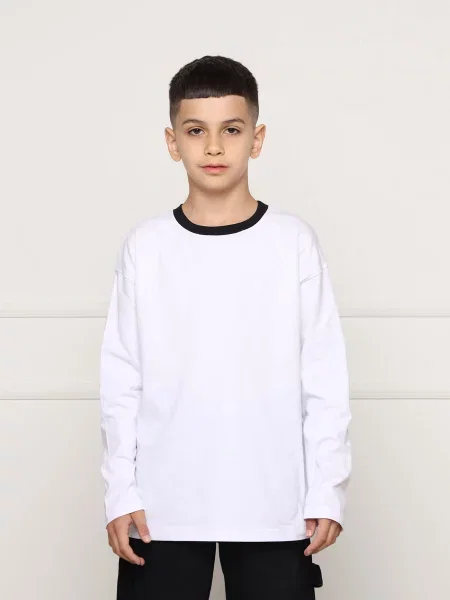 Дитячий Лонгслів YUKI білий
