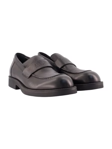 Maison Margiela mokasyny skórzane czarne