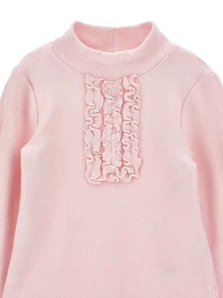 Sweter dziecięcy Monnalisa różowy
