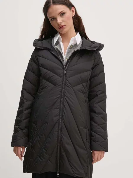 Tommy Hilfiger Зимно палто Chevron черен