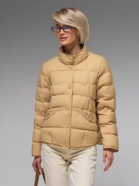 Демісезонна куртка VIVA WEAR бежевий