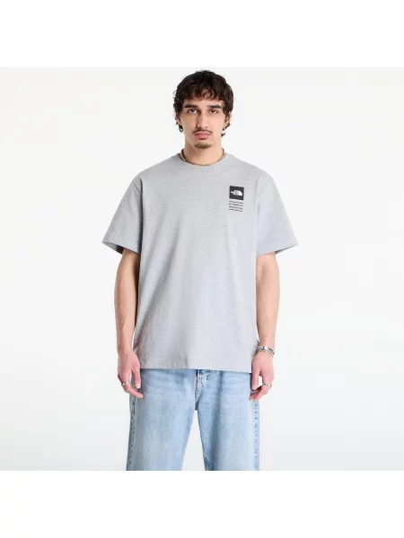 T-shirt The North Face TNF Celebration Relaxed Short Sleeve Tee-Graphic TNF Pale Grey Heather L szara