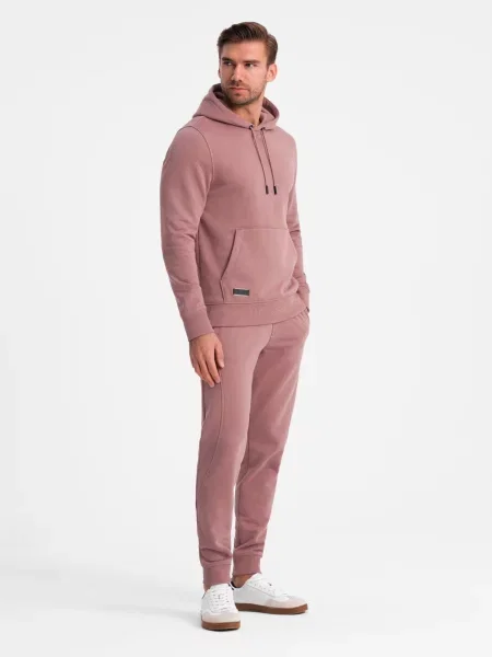 Jogger nohavice Ombre Clothing ružová