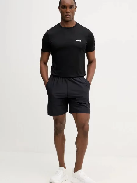 Футболка Boss Green с принтом черная