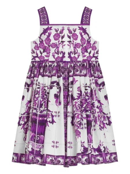 Sukienka dziecięca Dolce And Gabbana biała
