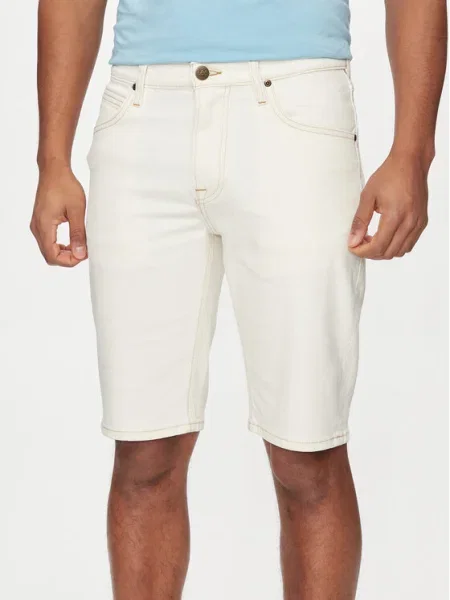 Lee Дънкови шорти 5 Pocket Екрю