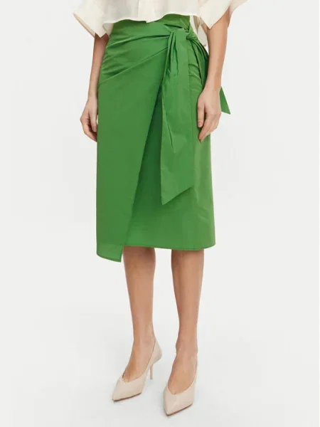 Weekend Max Mara Fustă midi Nareste verde