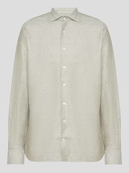 Рубашка Hackett London бежевая