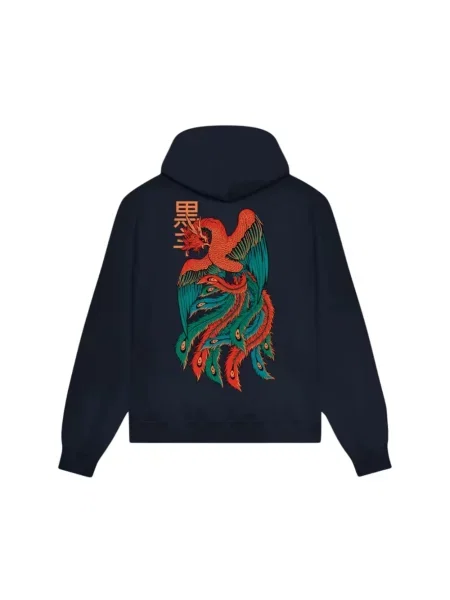 Bluza z kapturem Dolly Noire niebieska