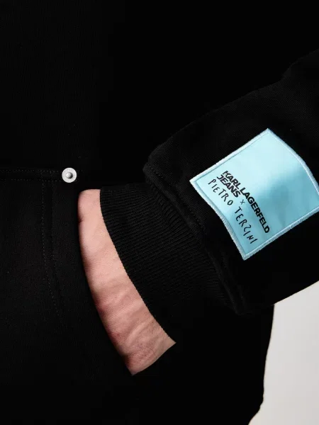 Свитер Karl Lagerfeld Jeans с капюшоном