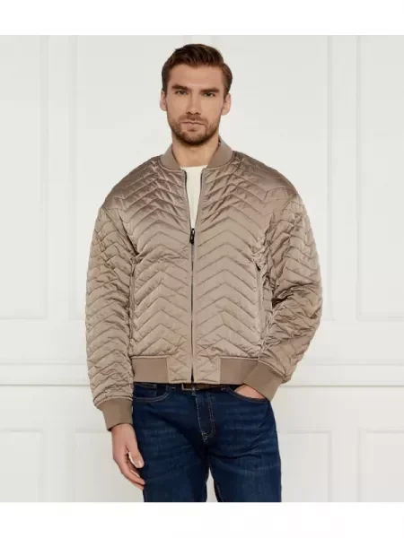 Emporio Armani Kétoldalas kabát bézs