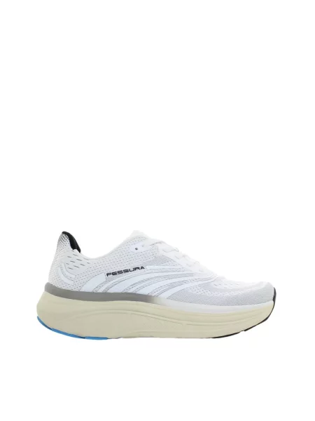 Sneakersy Fessura białe