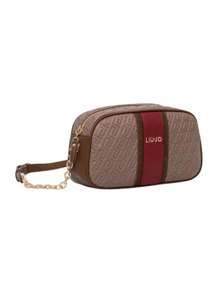 Liu Jo torebka crossbody z imitacji skóry brązowa