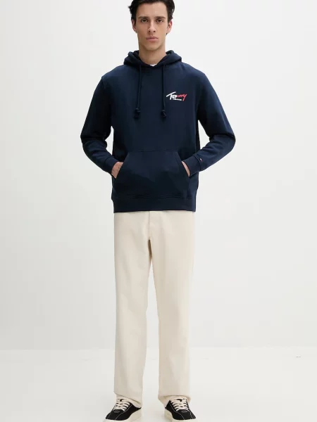 Tommy Jeans Hanorac cu glugă bărbătesc din