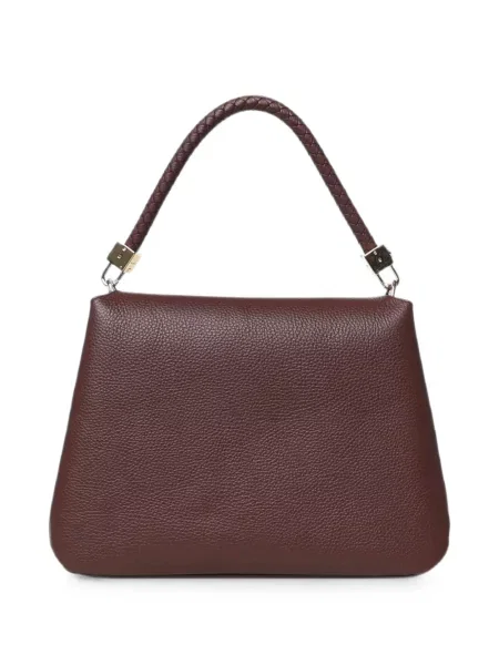 Geantă shopper Coccinelle țesută maro