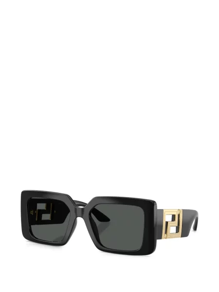 Kvadratne sunčane naočale Versace Eyewear crna