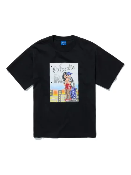 Tricou Awake Ny negru