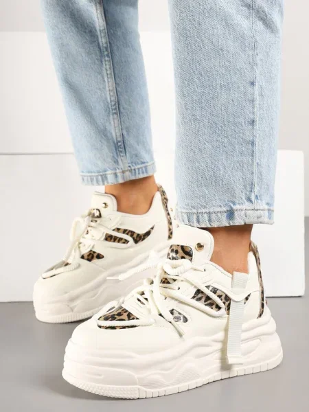 Sneakers Mailienne Imprimeu leopard