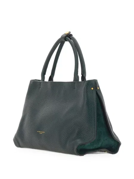 Geantă shopper Gianni Chiarini din piele verde