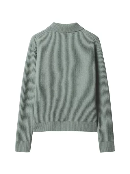 Tricou polo Maison Kitsune verde