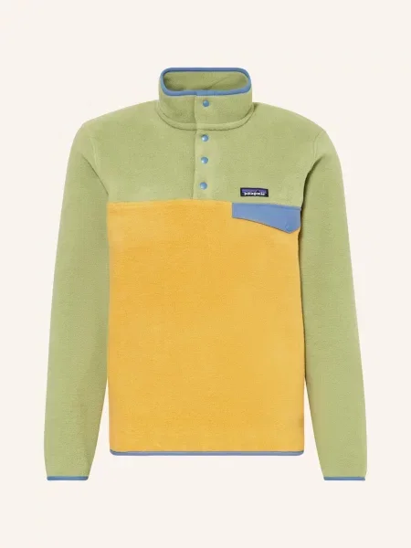 Patagonia Fleecový Svetr Synchilla ® Snap-T® tmavě žlutá/ světle zelená žlutý