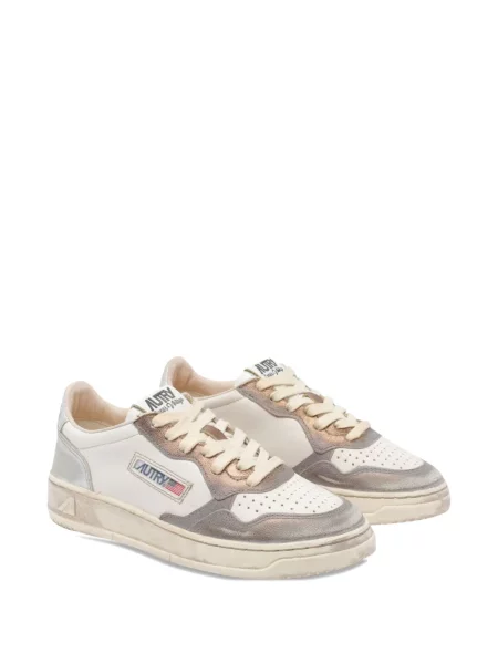Sneakerși Autry din piele gri
