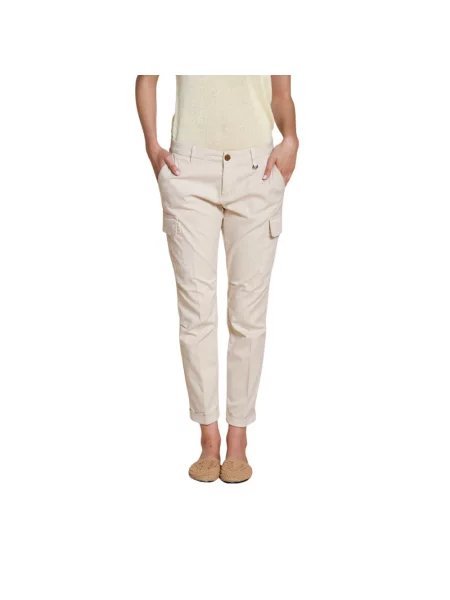 Spodnie cargo Mason's beżowe