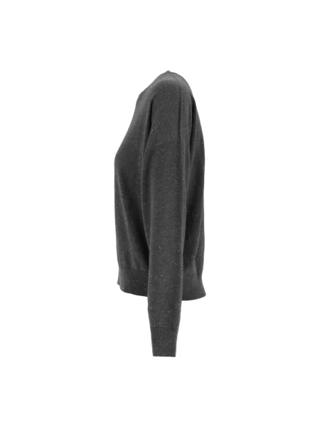 Dzianinowy sweter Peserico szary