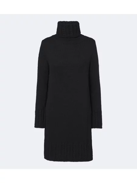 Heláncă Moncler de lână negru