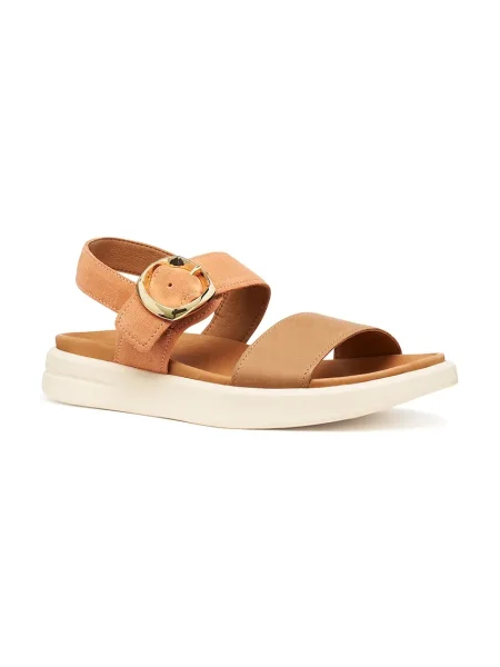 Sandale Geox din piele maro