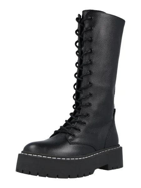 STEVE MADDEN Cizme cu șireturi Vroom negru