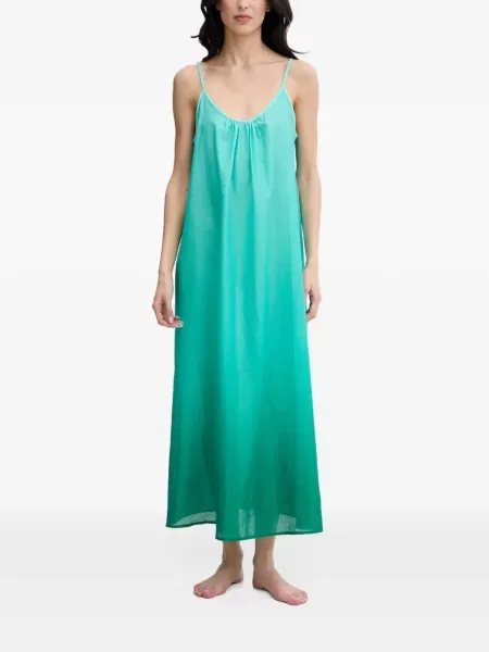 Lung rochie Chantelle cu legături verde