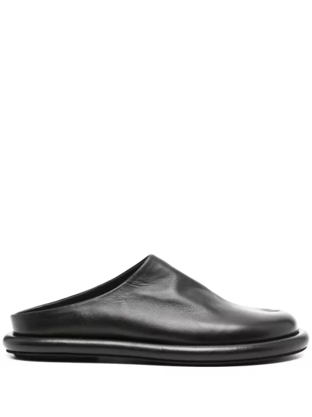 Papuci tip mules Officine Creative din piele negru