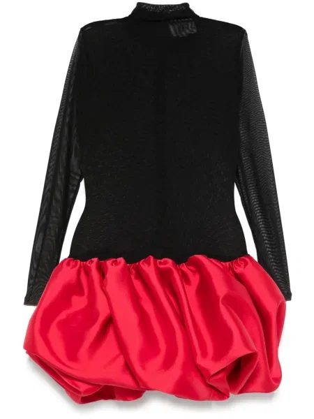 Rochie mini Atu Body Couture cu volane de costum roșu