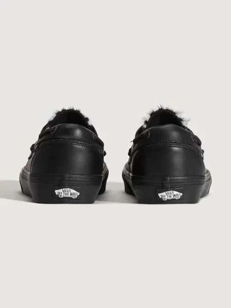 Vans Boat Shoe mokasyny skórzane czarne
