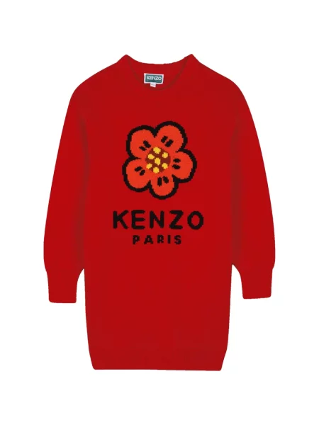 Sukienka dziecięca Kenzo czerwona