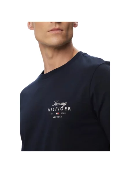 Tricou Tommy Hilfiger albastru